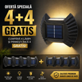 Lampă solară scoică
