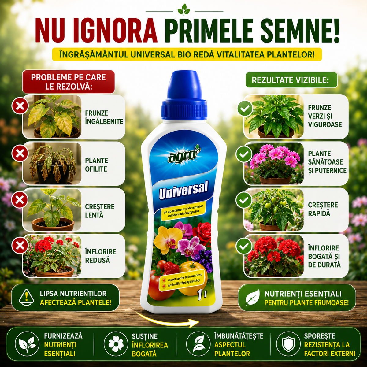 Îngrăşămănt lichid BIO Universal