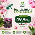 Kaverino – Îngrășământ Bio pentru Orhidee, Tratament pentru Rădăcini și Frunze